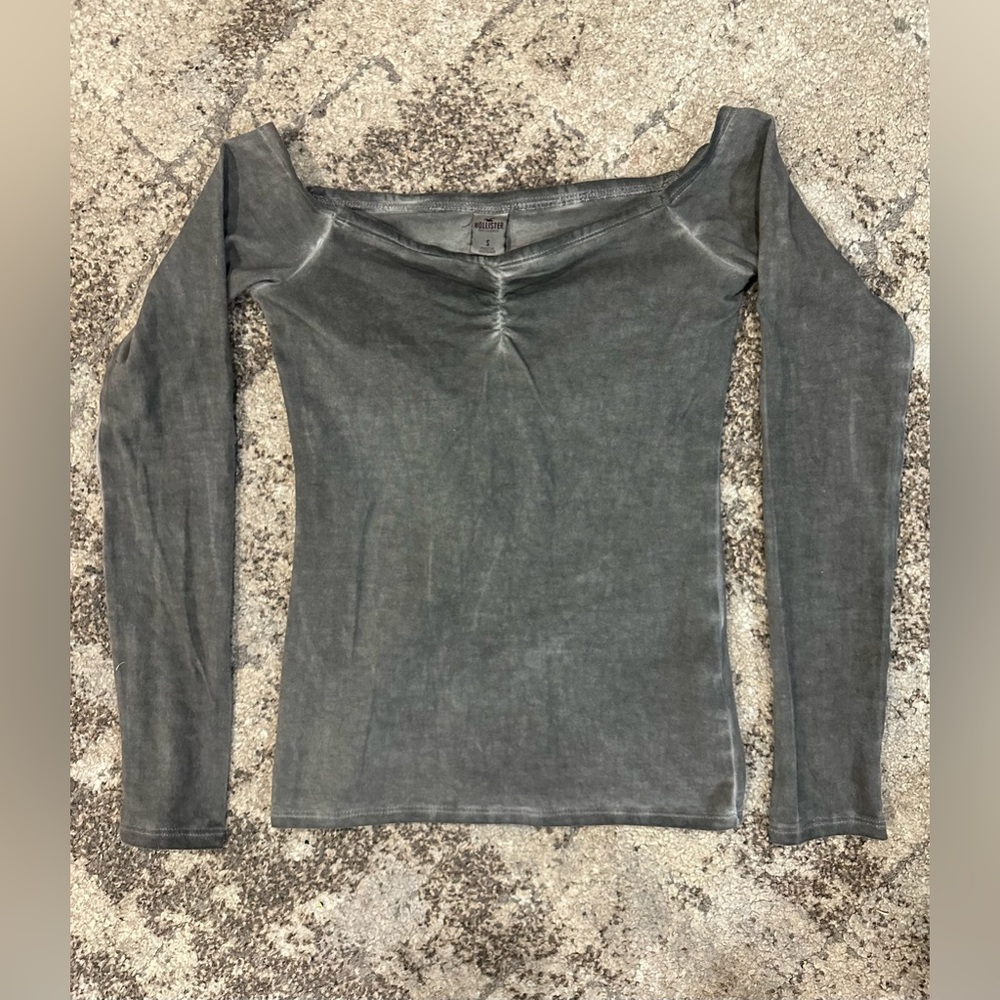 NEW Hollister Off The Shoulder Long Sleeve